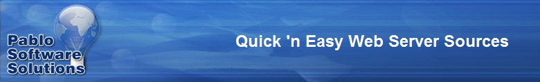 Quick 'n Easy Web Server Sources