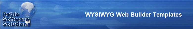 WYSIWYG Web Builder Templates