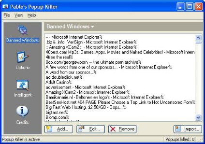 Windows 7 Pablo's Popup Killer 1.51 full